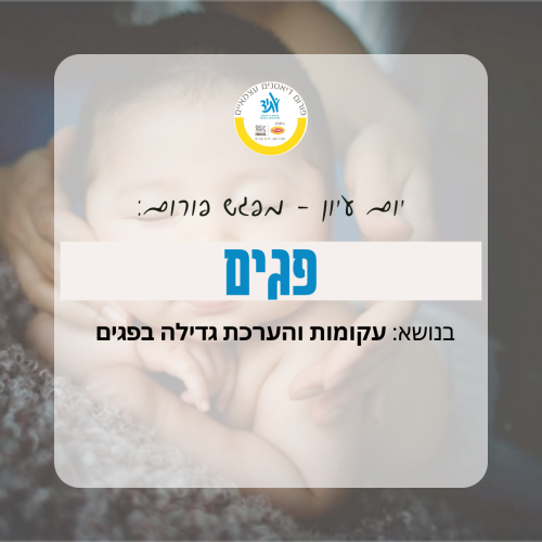 יום עיון - פורום פגים